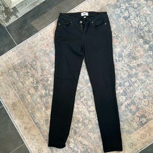 Paige black stretch skinny pants